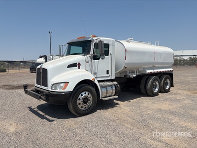 2018 Kenworth T370 4000 gal 6x4 散水車