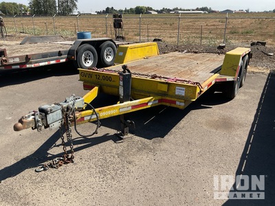 1999 Trailmax T-12-UT 15 ft T/A مقطورة سطح السفينة المائلة