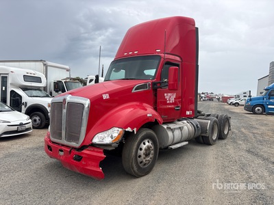 2021 Kenworth T680 6x2 Cabeza Tractora Cabina Corta