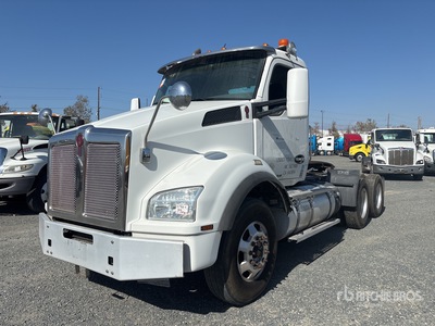 2017 Kenworth T880 6x4 Cabeza Tractora Cabina Corta