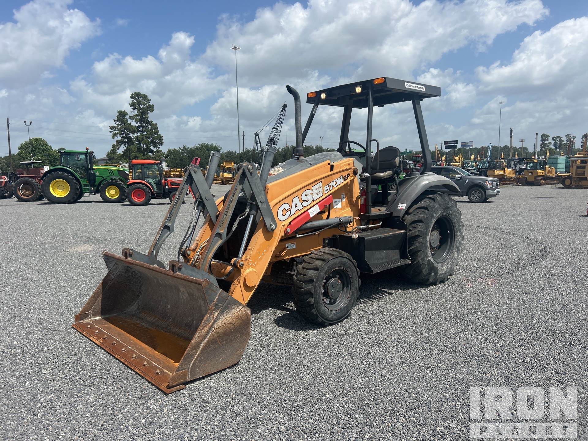 2018 Case 570NEP 4x4 Landscape Loader