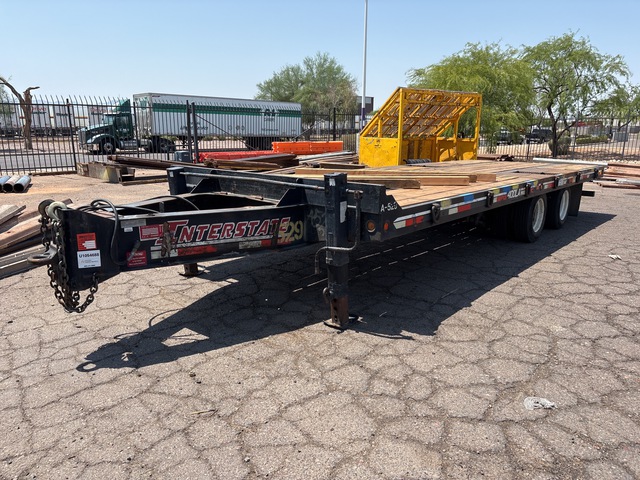 2017 Interstate 40DLA 24 ft  T/A Flatbed Trailer