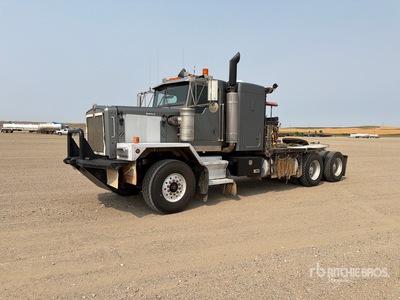 2002 Kenworth C500 6x4 Sleeper ウィンチトレーラー