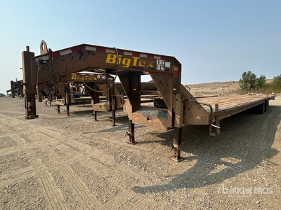 2019 Big Tex Goose Neck 40 ft T/A Gooseneck Trailer utilitario