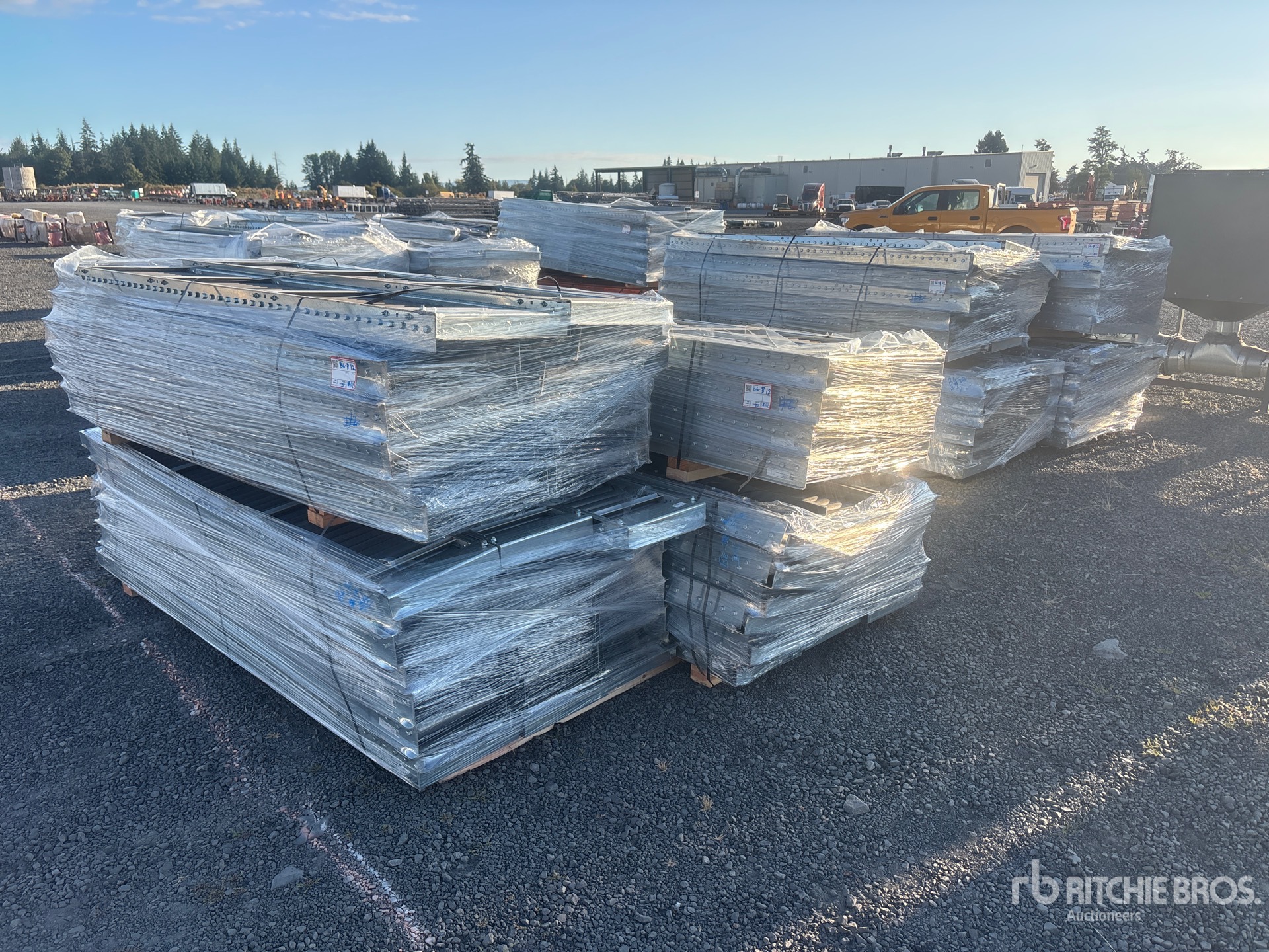 Quantity of (8) Pallets of Warehouse Roller Conveyor