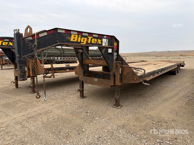 2021 Big Tex 35SA 40 ft T/A Gooseneck Rimorchio per attrezzatura