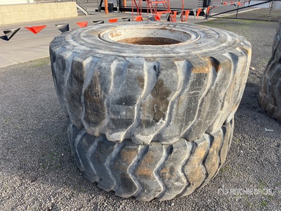 Quantity of (2) 20.5R26 Tyres