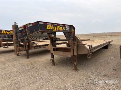 2021 Big Tex 35SA 40 ft T/A Gooseneck Rimorchio per attrezzatura