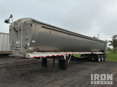 2011 Trail King ASHR 3 4878 48 ft x 102 in Tri/A Live Bottom Open-Top v bottom 48" belt feed floor Remorque à copeaux