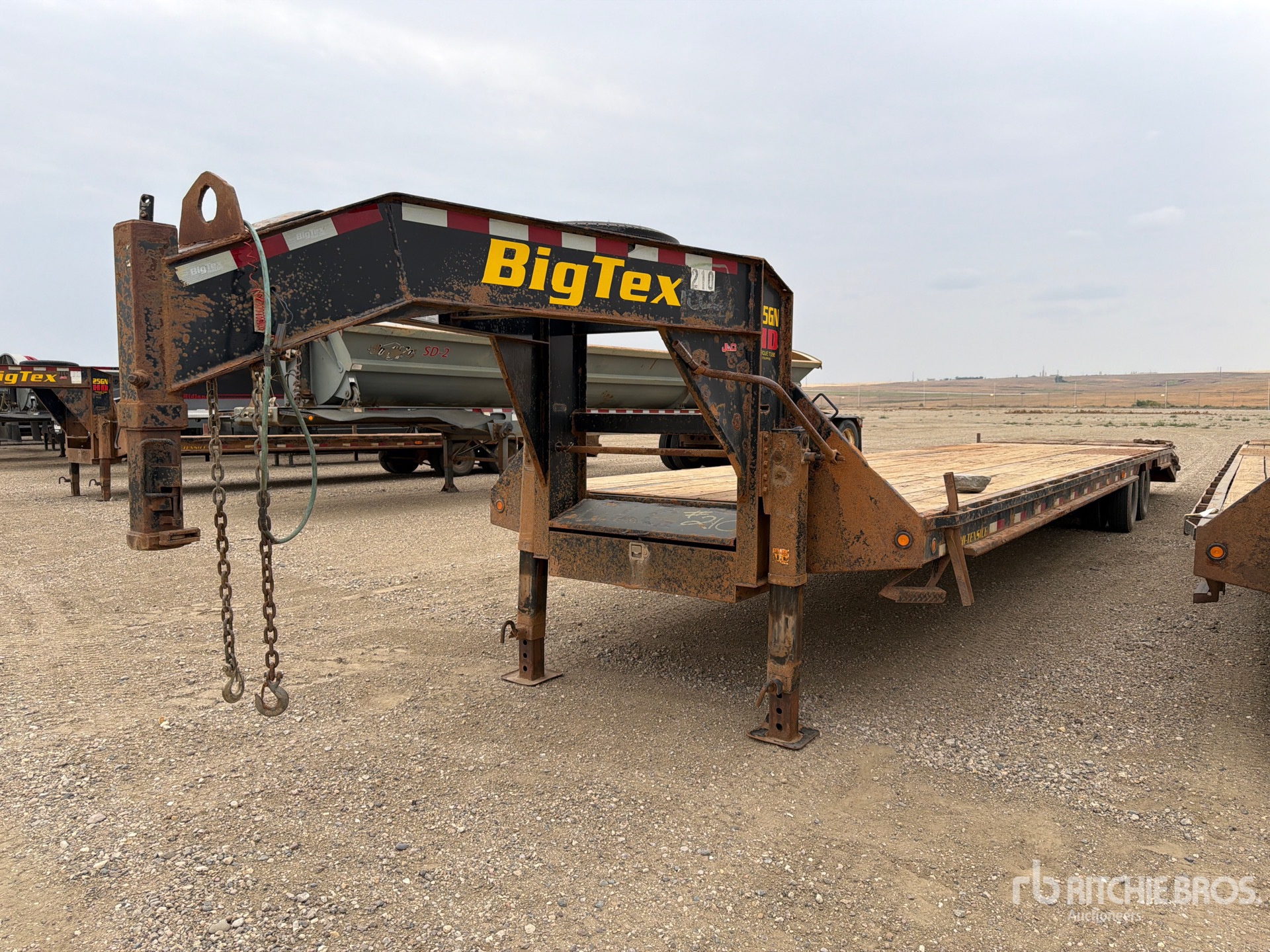 2021 Big Tex 40 ft T/A Gooseneck Equipment Trailer