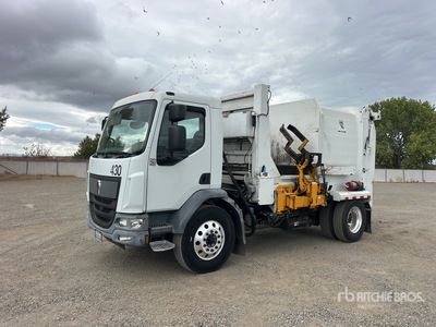 2017 Kenworth K270 4x2 Side Loader Waste Collection Truck