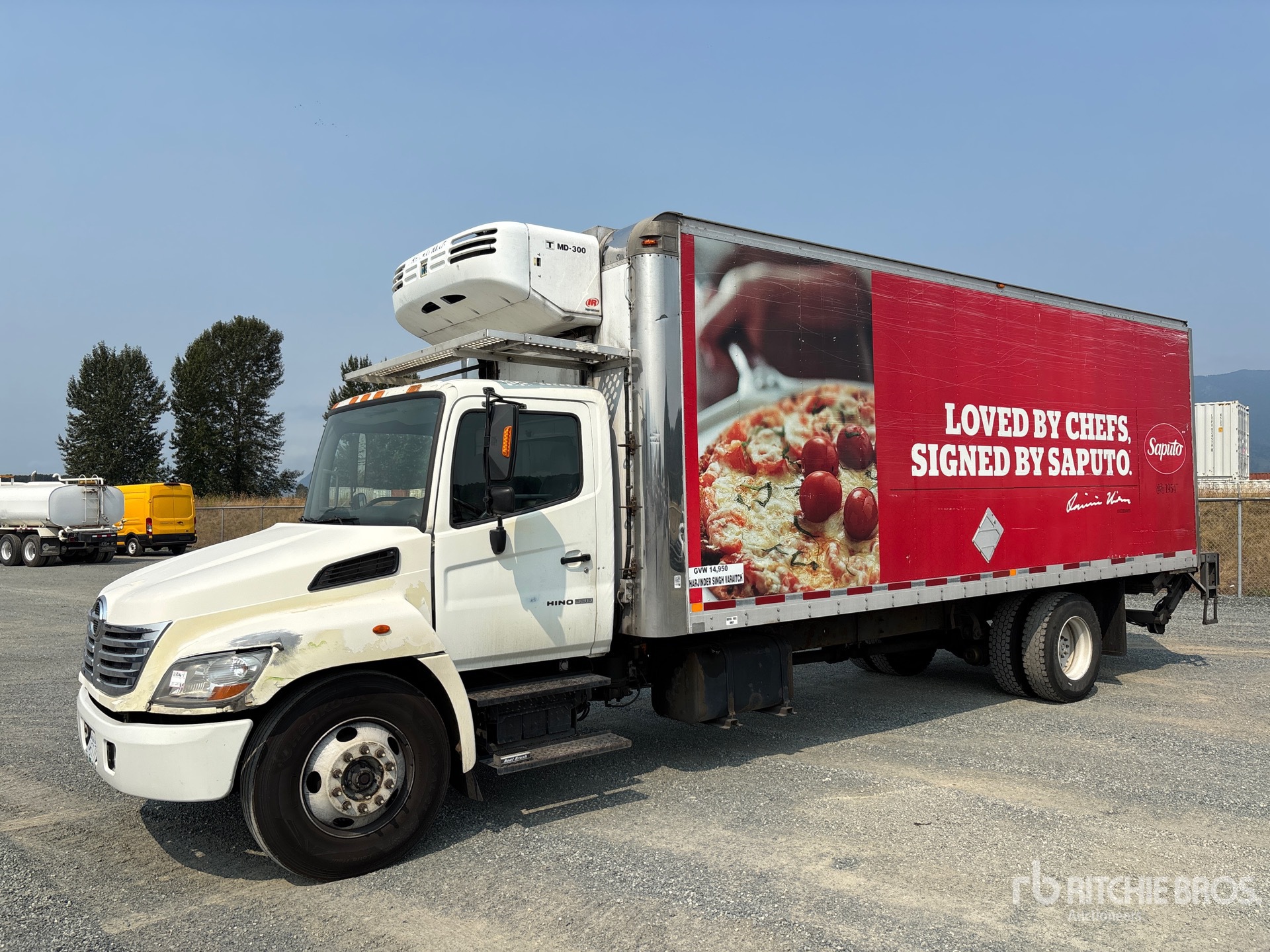 2007 Hino 4x2 Refrigerated Truck