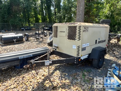 2019 Doosan Infracore P425/HP375WCU-T4F Mobile Air Compressor
