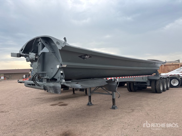 2005 Smithco S2-41-34 41 ft Tri/A Side Dump Trailer