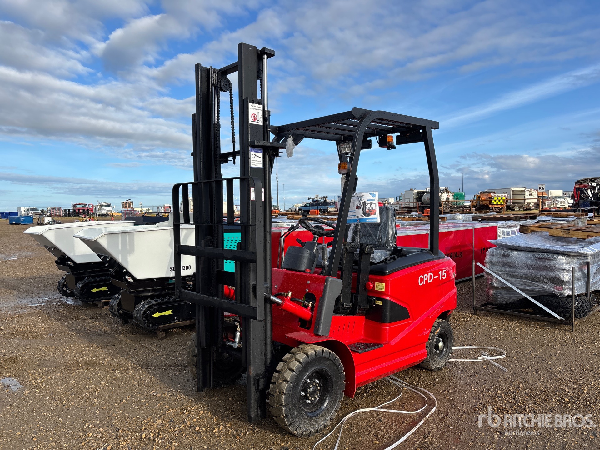 2026 SDLOOL D15 3300 lb Electric Forklift (Unused)