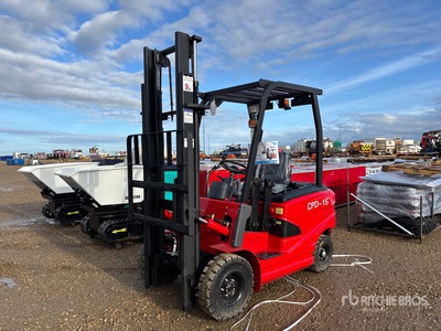 2026 SDLOOL D15 3300 lb Electric Forklift (Unused)