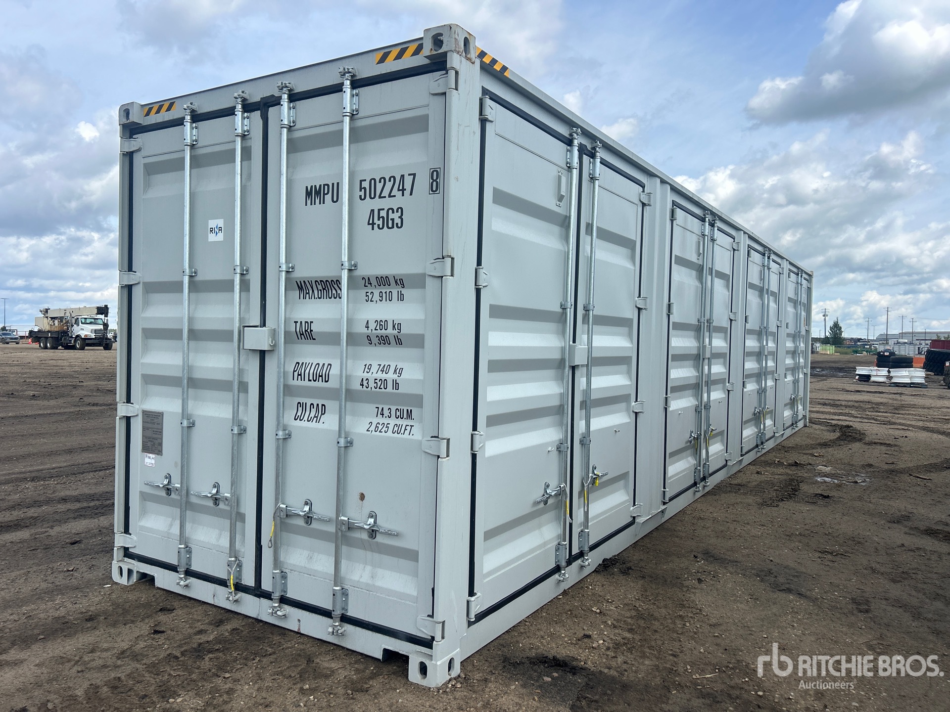 2026 40 ft High Cube Multi-Door Storage Container