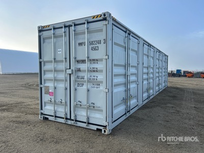 2026 40 ft High Cube Multi-Door Contenedor de almacenamiento