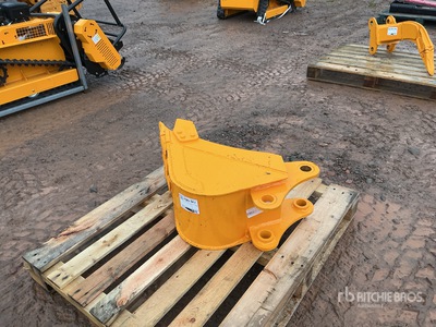 2026 GIYI 12 in Digging Godet d'excavatrice - Fits Cat 305 (Unused)