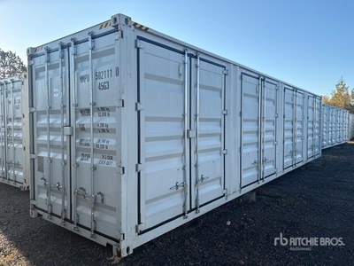 2026 40 ft High Cube Multi-Door Storage Container