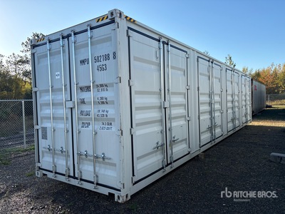 2026 40 ft High Cube Multi-Door Storage Container