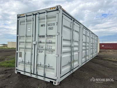 2026 40 ft High Cube Multi-Door Storage Container