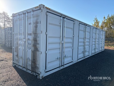 2026 40 ft High Cube Multi-Door Storage Container