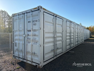 2026 40 ft High Cube Multi-Door Storage Container