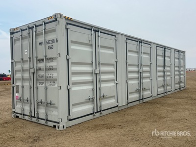 2026 40 ft High Cube Multi-Door Contenedor de almacenamiento