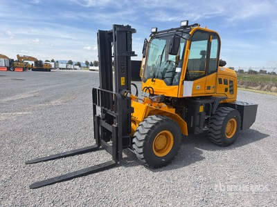 2026 SDLOOL 35 7700 lb 4x4 Montacargas Todo Terreno (Sin Usar) / Rough Terrain Forklift (Unused)