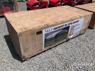 2026 SKLP SC40 20 ft x 40 ft 40 Ft x 20 Ft Carpa para Garage (Sin Usar) / Carport (Unused)