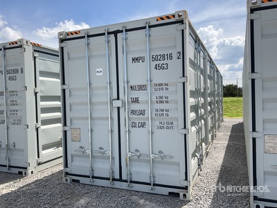 2026 40 ft High Cube Multi-Door Contenedor / Lagercontainer