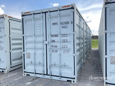 2026 40 ft High Cube Multi-Door Contenedor / Lagercontainer