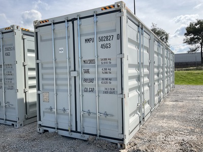 2026 40 ft High Cube Multi-Door Contenedor / Lagercontainer