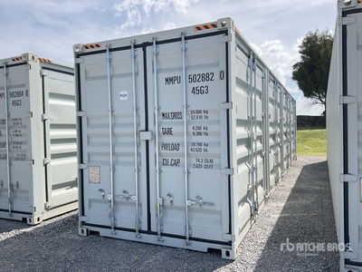 2026 40 ft High Cube Multi-Door Contenedor / Lagercontainer