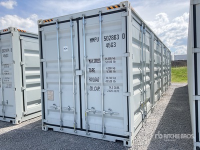 2026 40 ft High Cube Multi-Door Contenedor / Lagercontainer
