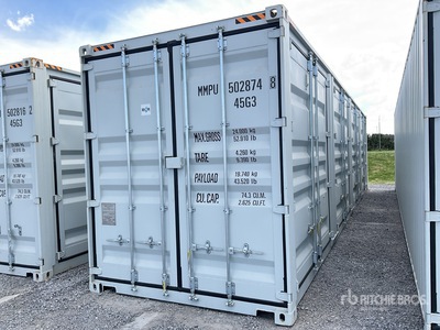 2026 40 ft High Cube Multi-Door Contenedor / Lagercontainer