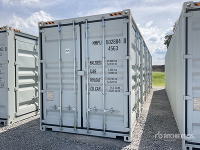 2026 40 ft High Cube Multi-Door Contenedor / Lagercontainer