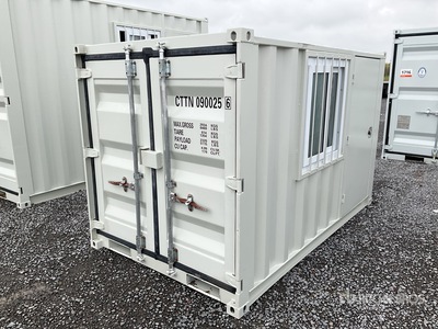 2026 9 ft Oficina Movil Tipo Contenedor / Storage Container