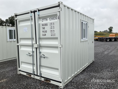2026 12 ft Oficina Movil Tipo Contenedor / Storage Container