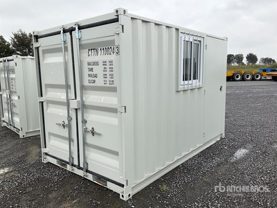 2026 11 ft Oficina Movil Tipo Contenedor / Storage Container