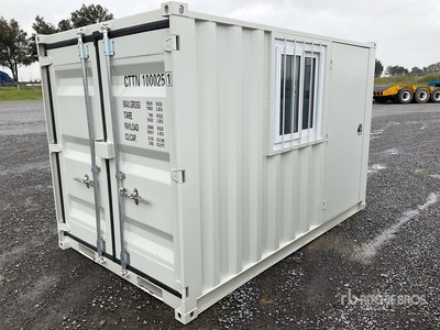2026 10 ft Oficina Movil Tipo Contenedor / Storage Container