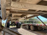 Trailer Chassis with Frame Rails/ Main Beams Condition