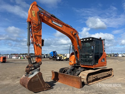 2019 Doosan DX140 LCR Rupsgraafmachine