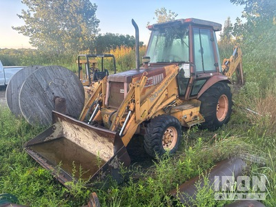 1991 Case 580 Super K 4x4 Backhoe Loader