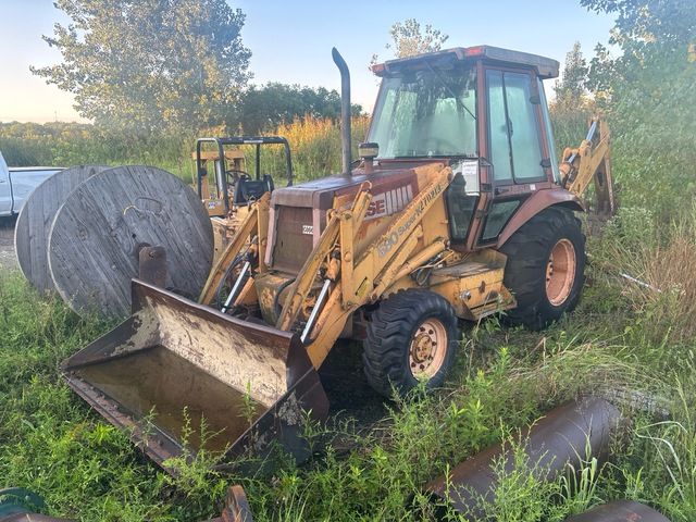 1991 Case 580 Super K 4x4 Backhoe Loader
