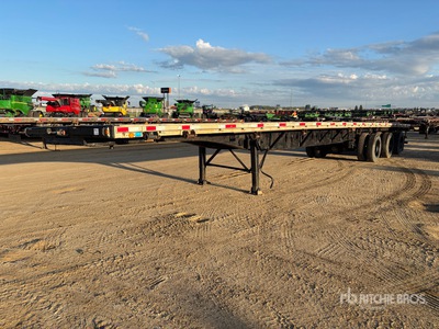 2006 Lode King 53 ft Tri/A مقطورة مسطحة