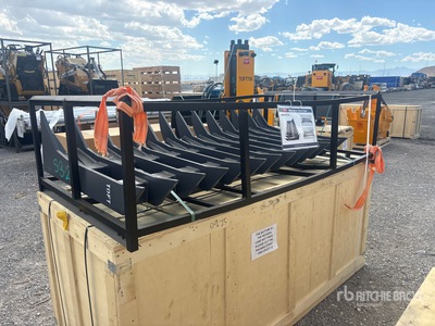 2026 TOFT ST-72 72 in Skid Steer Root Rake (Unused)