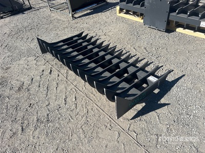 2026 TOFT ST-72 72 in Skid Steer Root Rake (Unused)