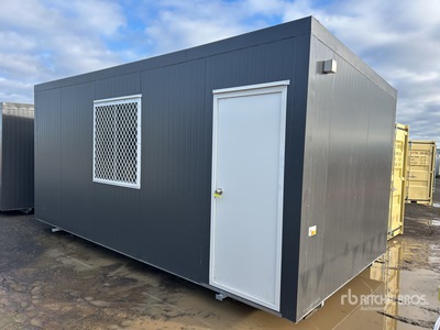 6.5 m x 3.1 m Skid-Mounted Bureau mobile (Unused)